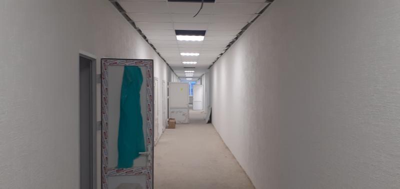 В Межрайонной больнице №6 близится к завершению капитальный ремонт 2 и 3 этажей поликлиники