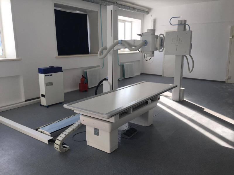 В Межрайонной больнице №3 в селе Глядянское установили цифровой рентгенографический аппарат