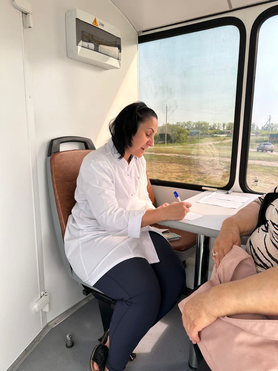 Межрайонной больницей №7 организован поезд здоровья.