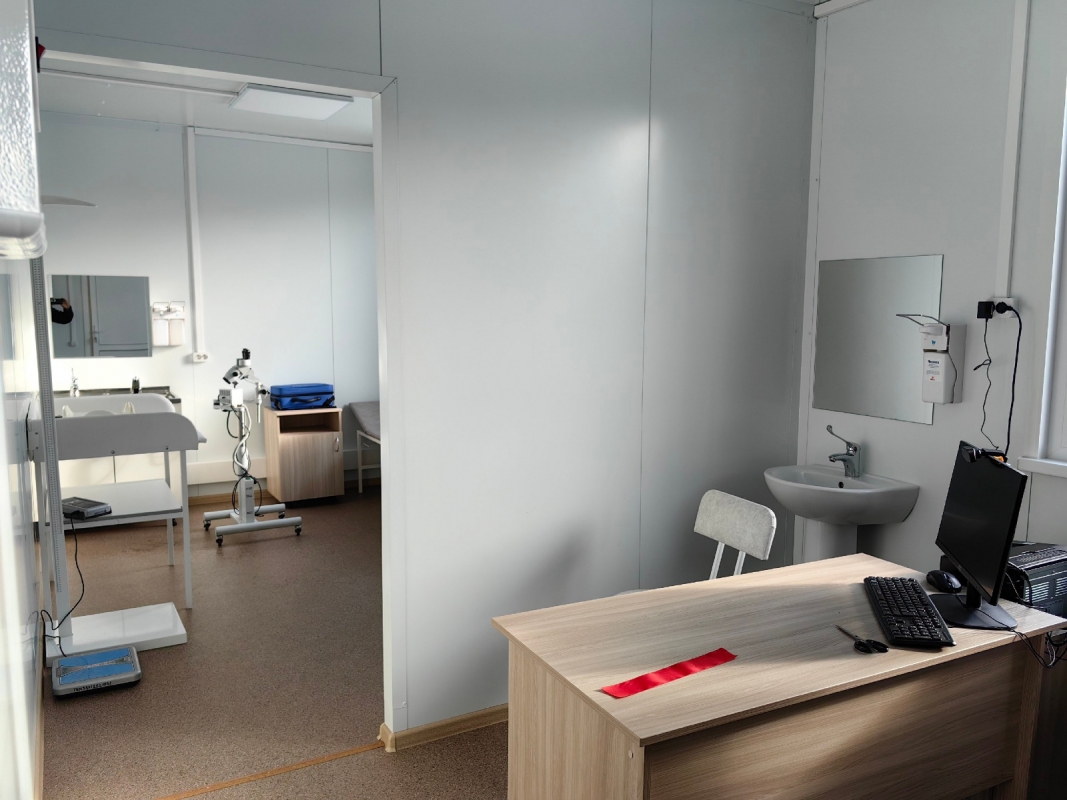 В селе Дубровном Варгашинского округа открыли новый модульный ФАП