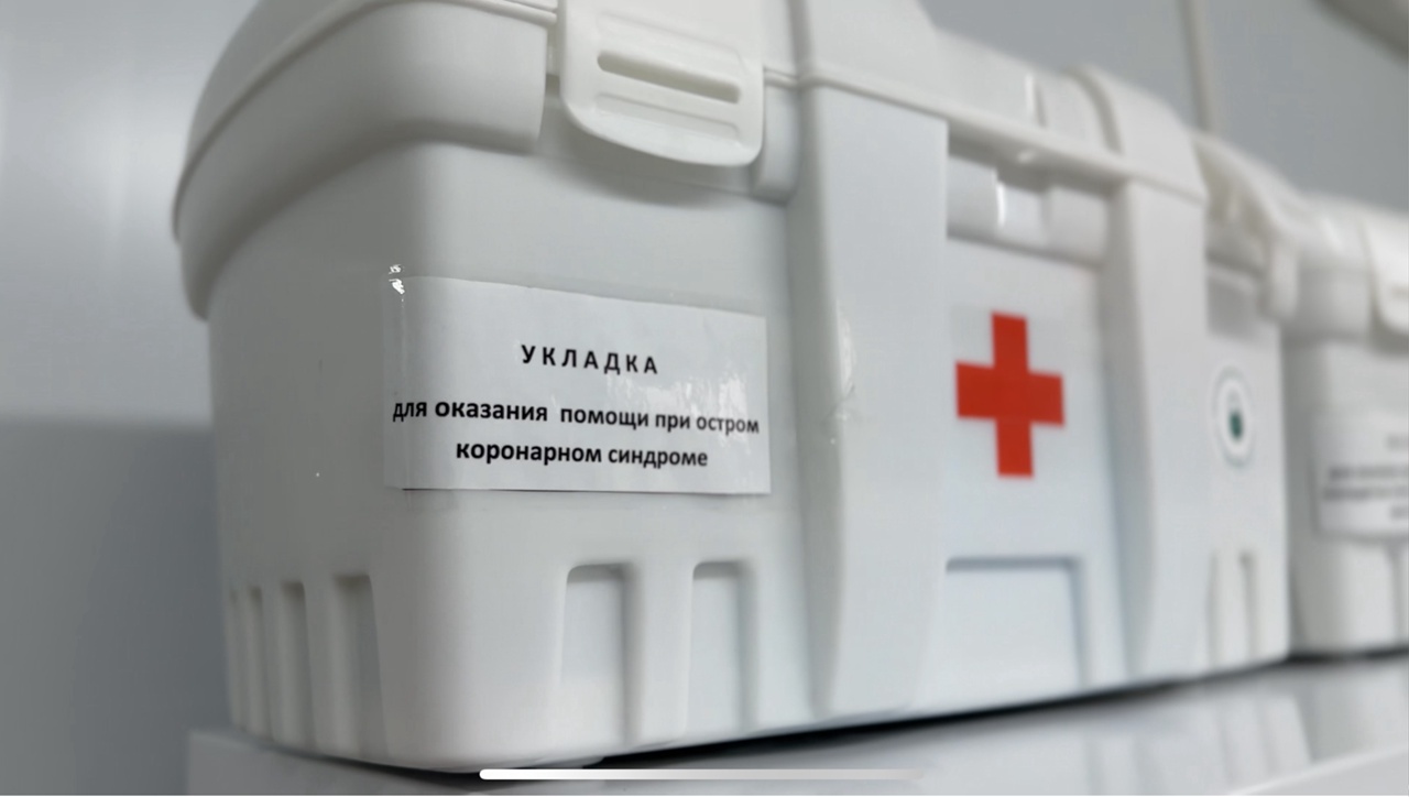 Современный ФАП в селе Большой Камаган 