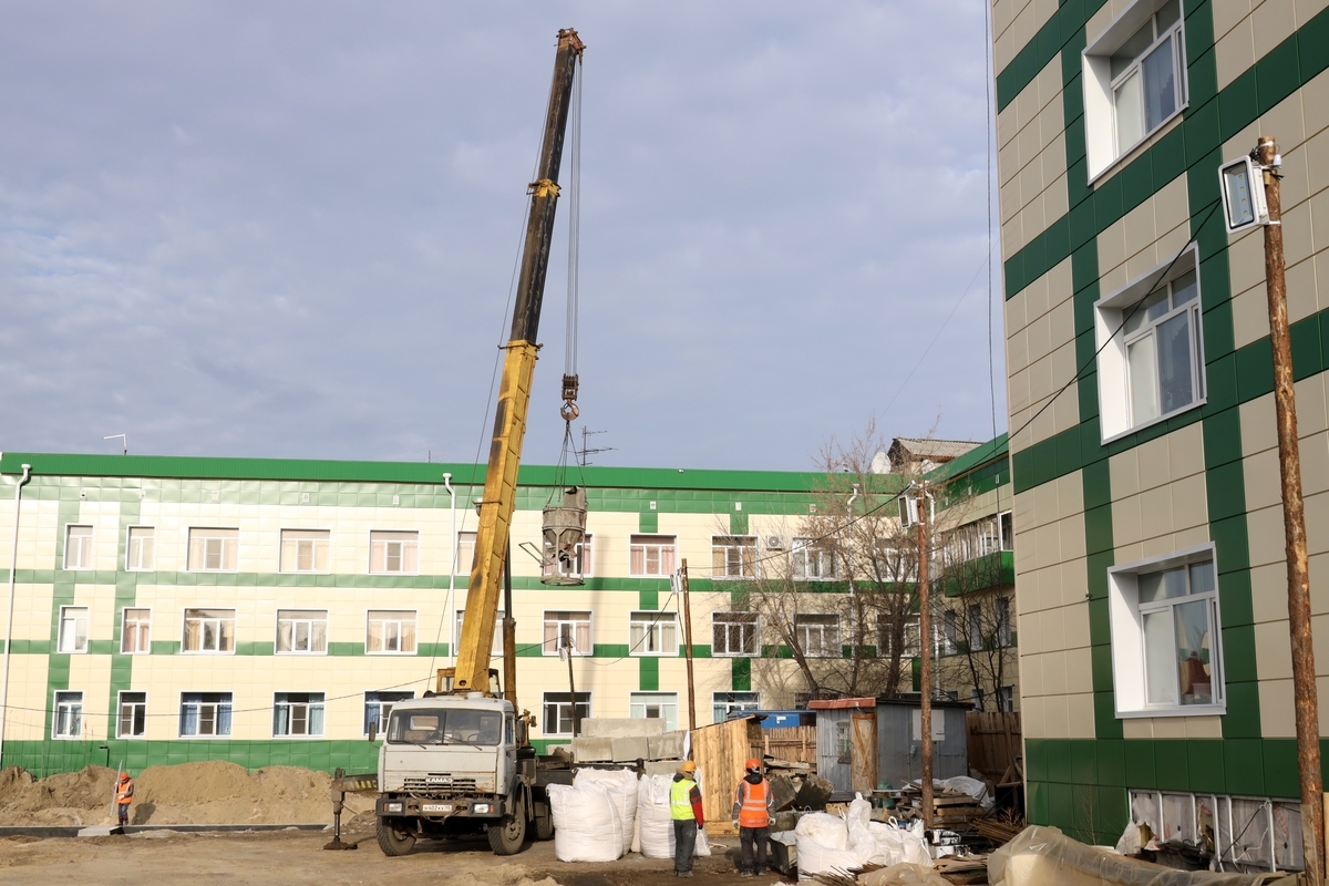 Продолжаются мероприятия по строительству хирургического корпуса Курганского областного онкологического диспансера