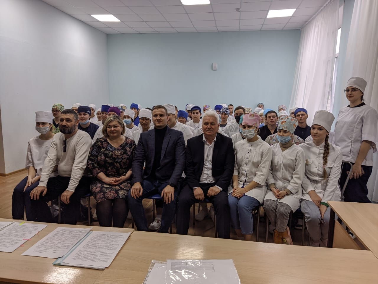 Руководитель Межрайонной больницы №2 встретился со студентами Макушинского филиала Курганского базового медицинского колледжа