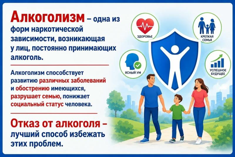Алкоголизм – одна из форм наркотической зависимости, возникающая у лиц, постоянно принимающих алкоголь