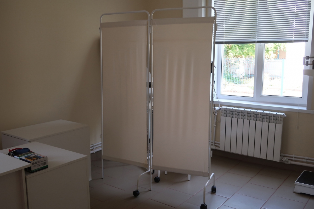 В Катайском районе открыли новый модульный фельдшерско-акушерский пункт