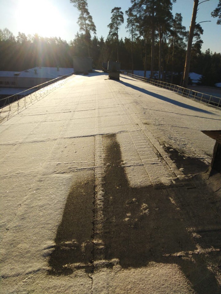В Шадринской центральной районной больнице капитально отремонтировали кровлю
