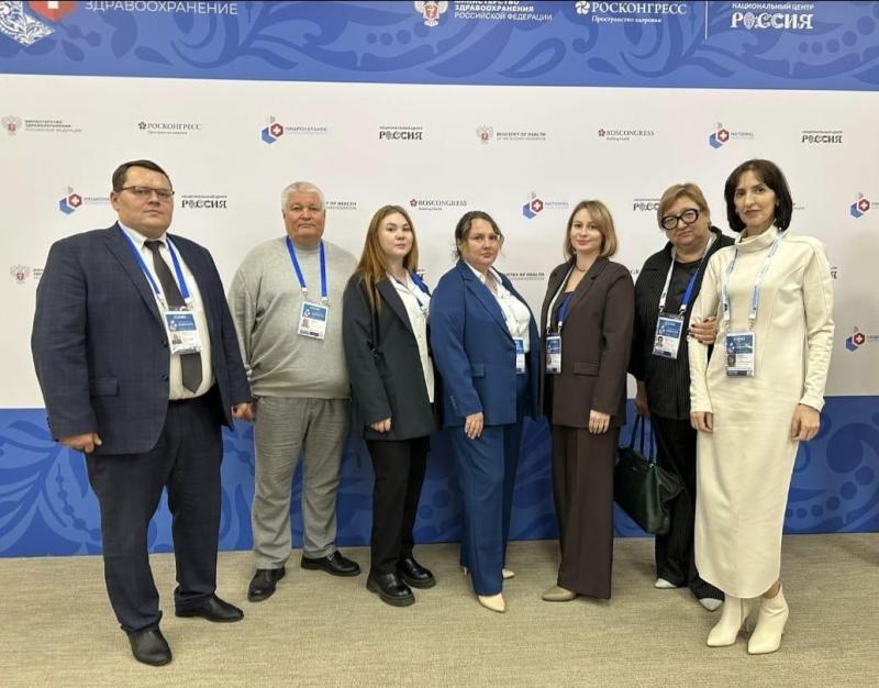Делегация Курганской области приняла участие в Национальном конгрессе с международным участием «Национальное здравоохранение 2025»