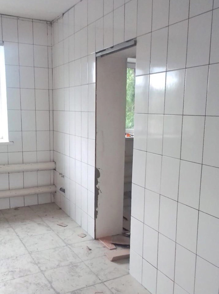 Макушинскую центральную районную больницу ремонтируют