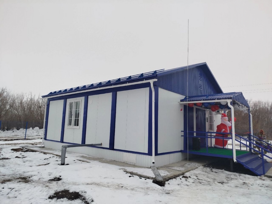 В селе Труд и Знание Звериноголовского округа открылся новый модульный ФАП