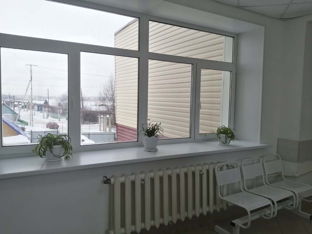 В Шумихинской центральной районной больнице отремонтировали поликлинику