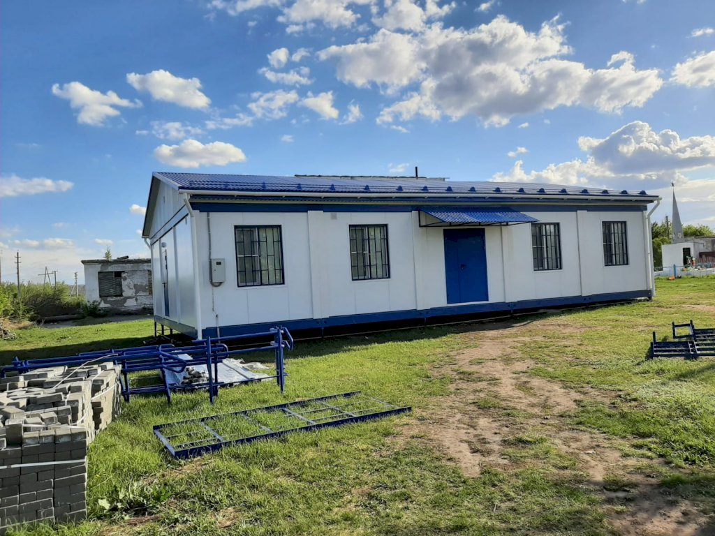 У жителей села Камаган Куртамышского муниципального округа появилось новое здание Врачебной амбулатории