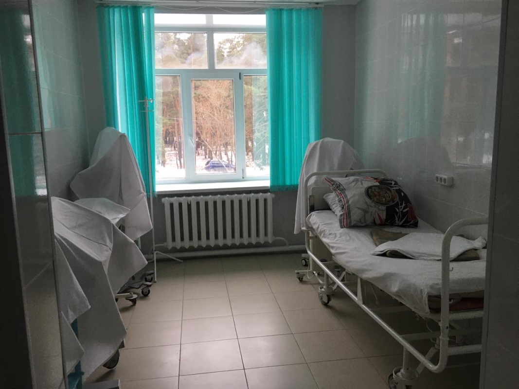 В Глядянской центральной районной больнице завершили ремонт терапевтического отделения