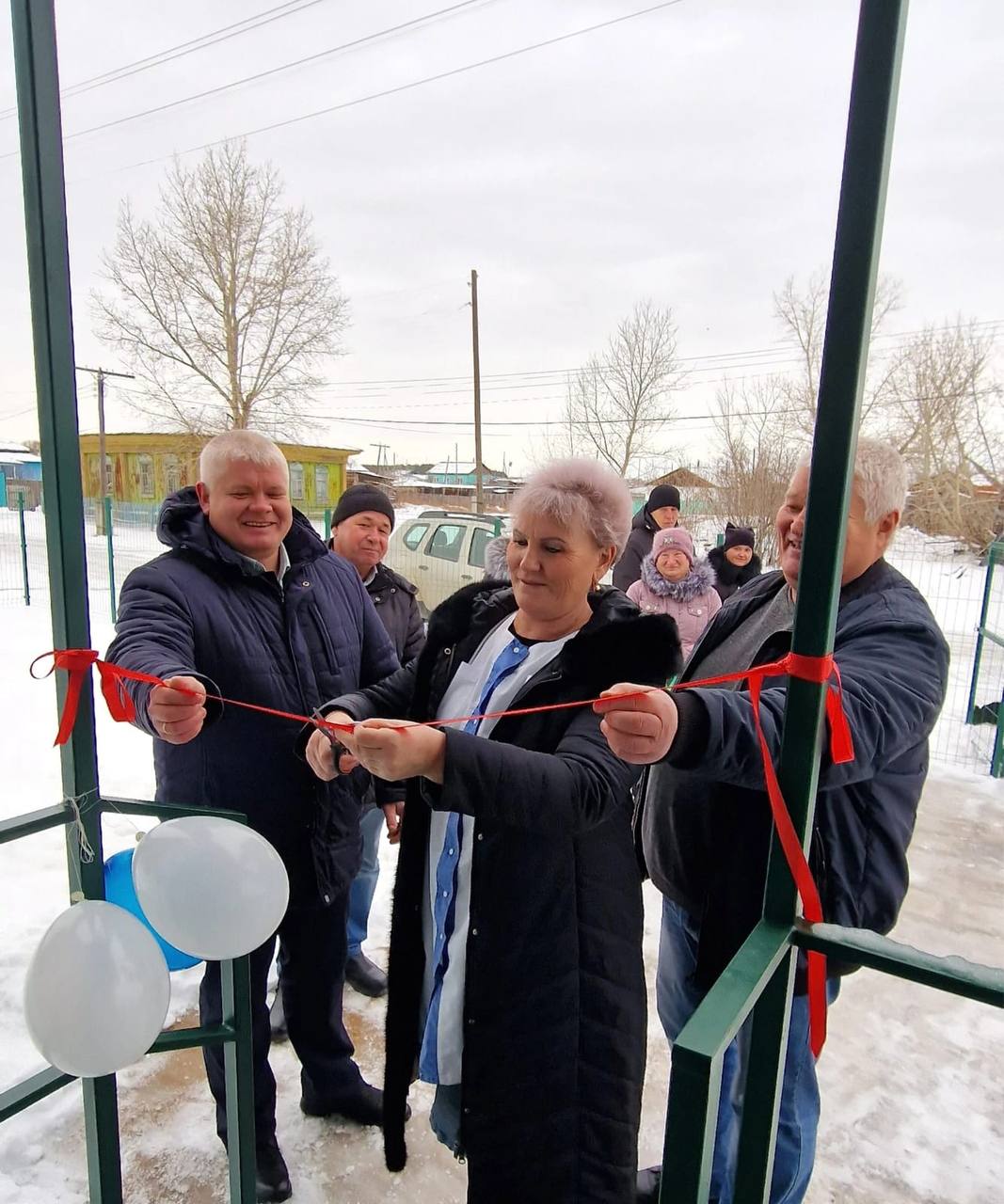 В селе Казак – Кочердык Целинного муниципального округа открыли модульный фельдшерско – акушерский пункт