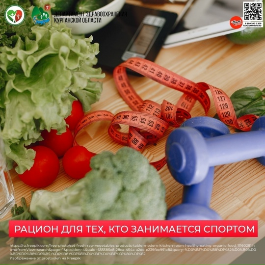 Напоминаем про основные принципы составления меню при физической активности.