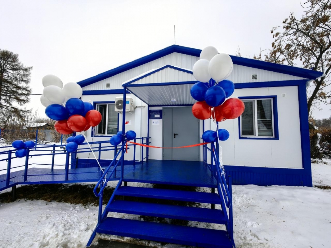 В Кетовском округе открыли еще один новый модульный фельдшерско-акушерский пункт