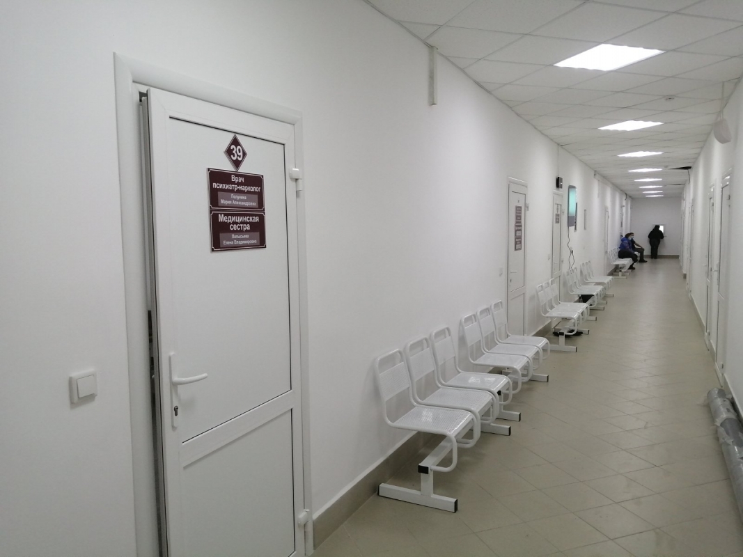В Шумихинской центральной районной больнице отремонтировали поликлинику