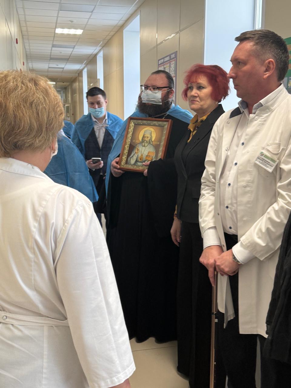 14 января в Старый Новый год состоялся рабочий визит Митрополита Курганского и Белозерского Даниила в Курганскую областную клиническую больницу.