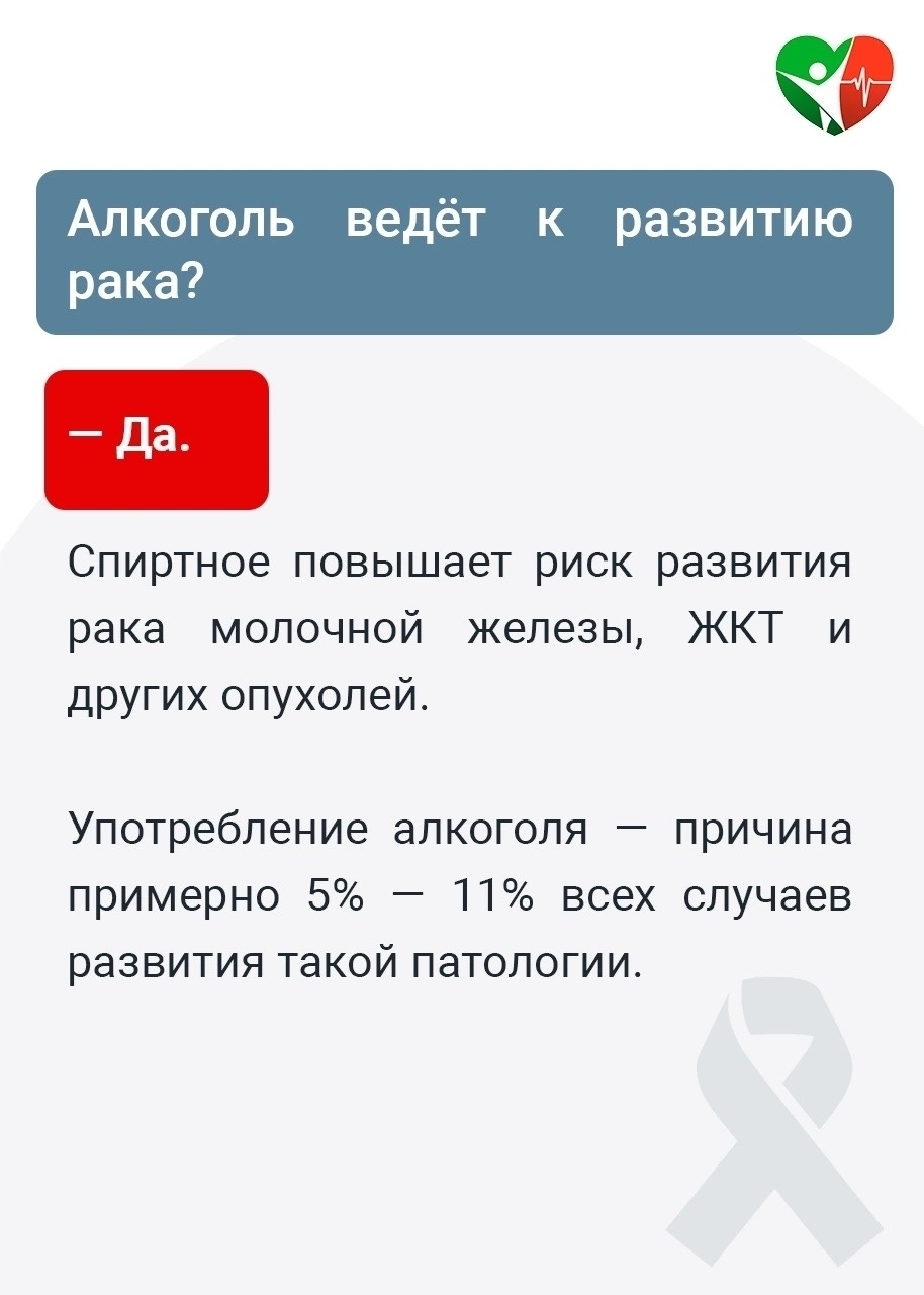 Откажитесь от употребления алкоголя! Безопасной дозы алкоголя не существует!