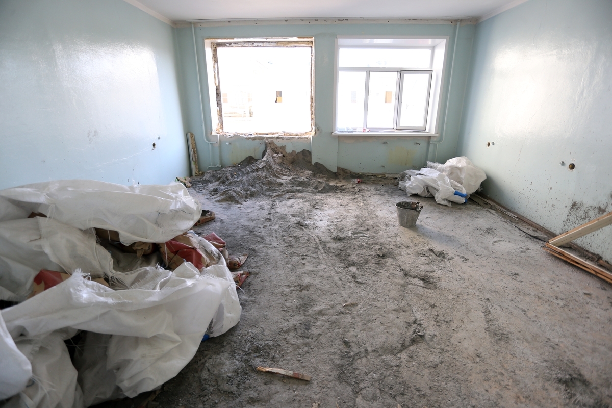 В Курганской областной клинической больнице ремонтируют отделение гастроэнтеррологии