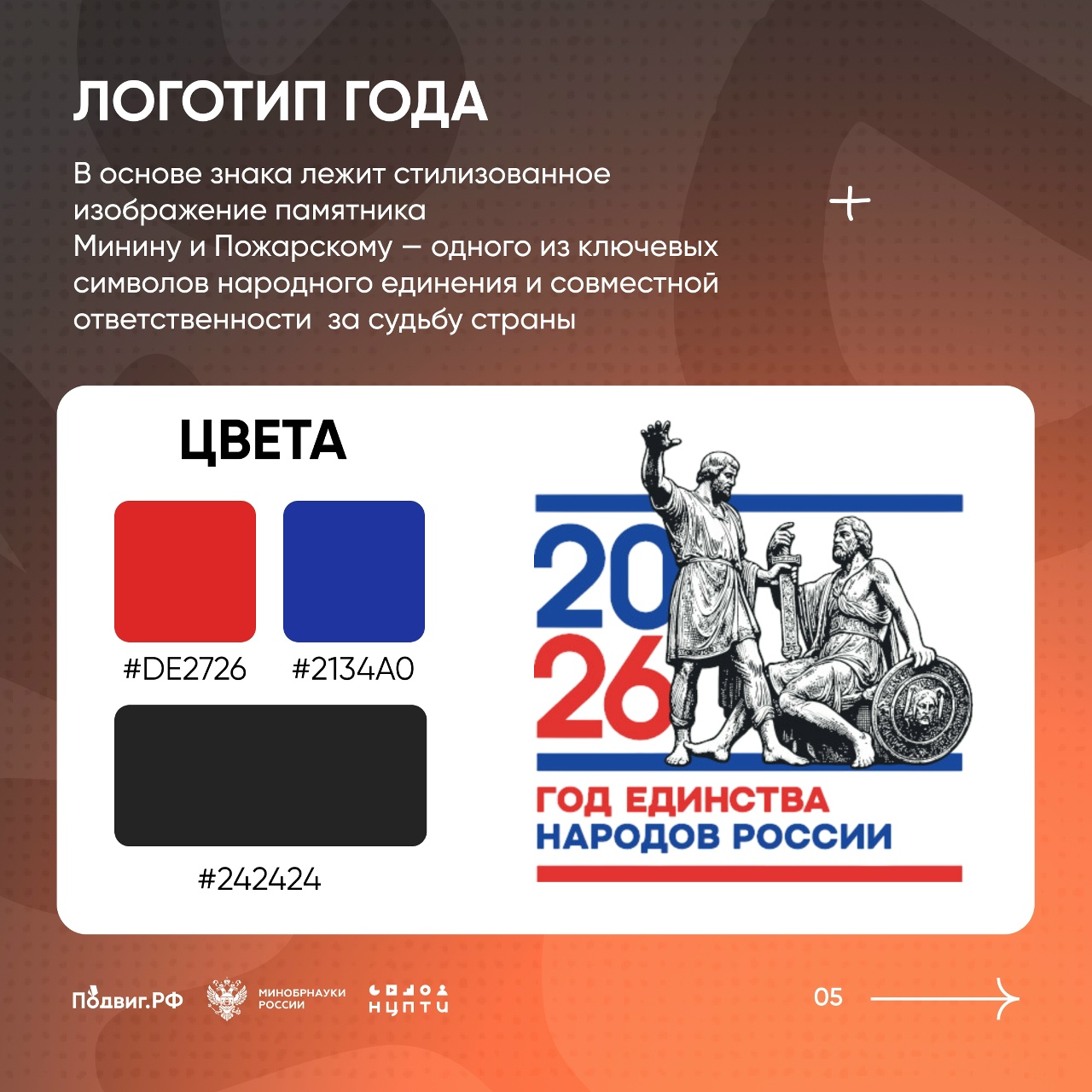 2026 год - год единства народов России.
