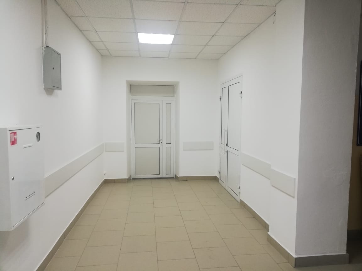 В стационаре Шатровской центральной районной больнице завершили капитальный ремонт коридора