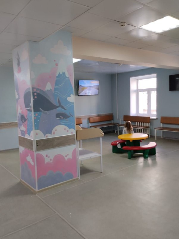 Модернизация первичного звена здравоохранения: в Курганской детской поликлинике завершены работы по капитальному ремонту