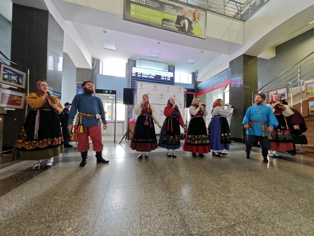 В Курганской области побывал «Поезд здоровья «Вместе против диабета»