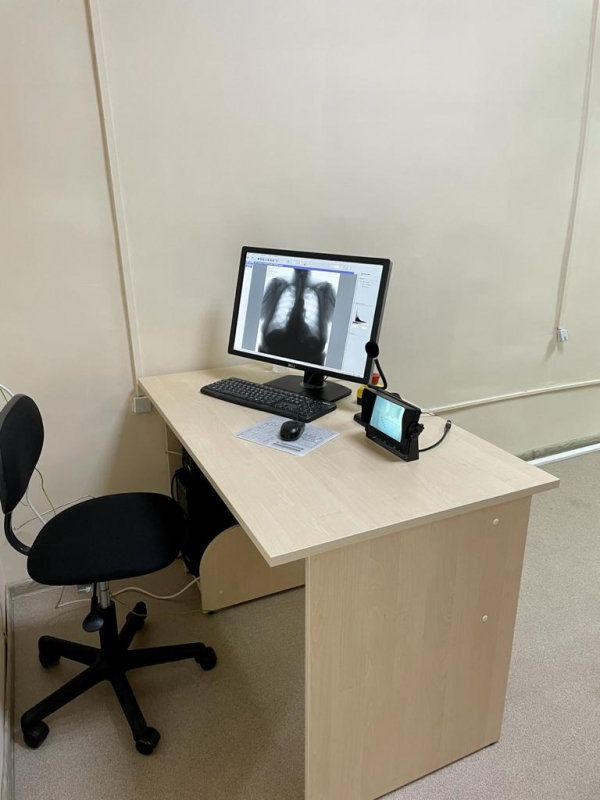 Петуховская районная больница получила новый флюорограф