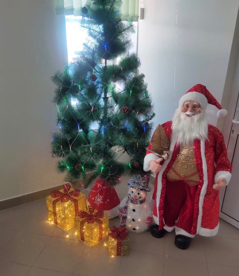 В Лебяжьевской центральной районной больнице поселилась новогодняя сказка
