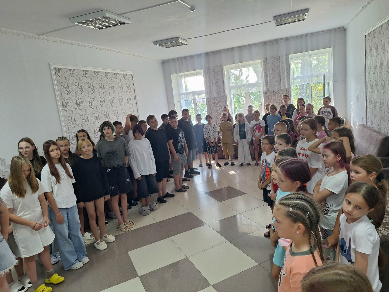 В детском санатории «Космос» началась очередная оздоровительная смена В детском санатории «Космос» началась очередная оздоровительная смена