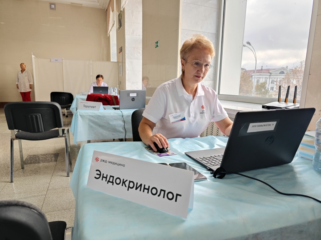 В Курганской области побывал «Поезд здоровья «Вместе против диабета»