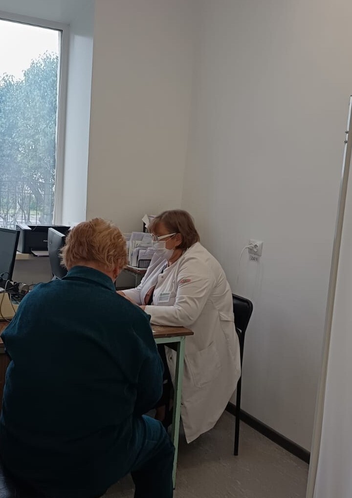 В Курганской области продолжается реализация проекта «Поезд здоровья»