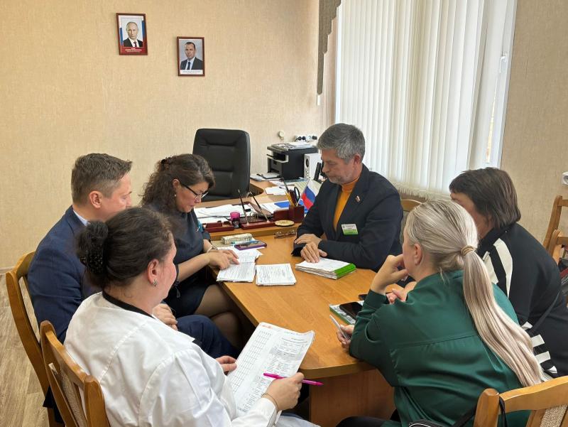 Рабочий визит по вопросам качества оказания медицинской помощи участникам специальной военной операции в Шадринске