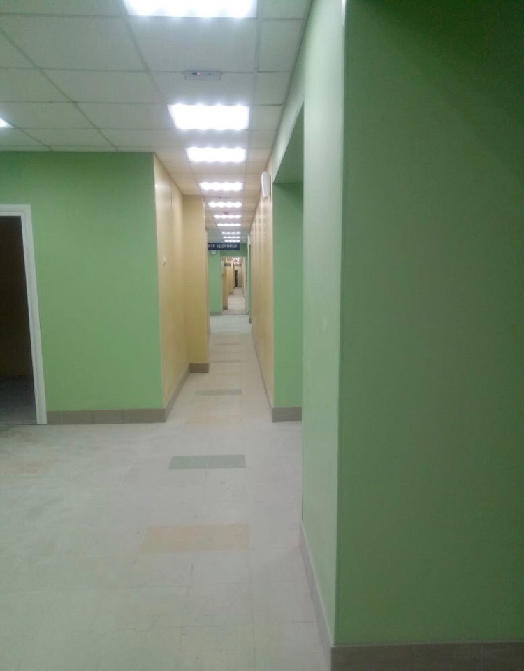 В Курганской детской поликлинике выполнен ремонт