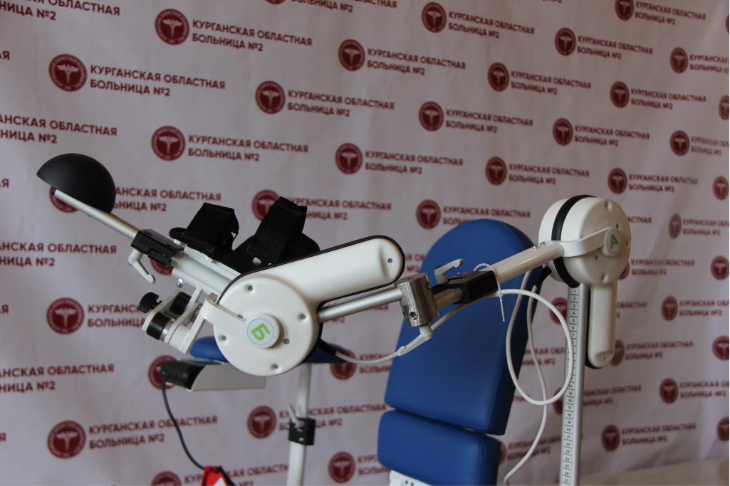 Новое реабилитационное оборудование продолжает поступать в Курганскую областную больницу №2