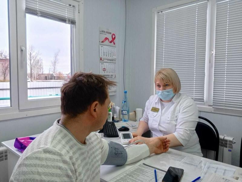 Диспансеризация жителей села Пушкино Куртамышского муниципального округа