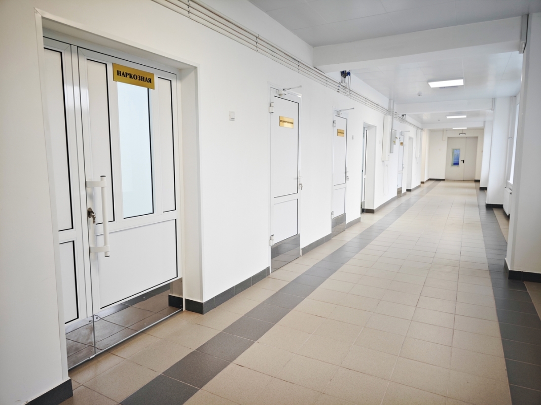В Курганской областной детской больнице имени Красного Креста капитально отремонтировали и оснастили современным оборудованием операционный блок