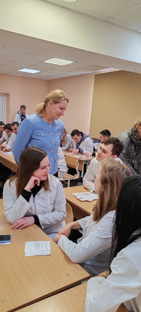 Сегодня, 20 февраля, представители Департамента здравоохранения Курганской области и медицинских организаций принимают участие в рабочей встрече со студентами 5 курса Института стоматологии 