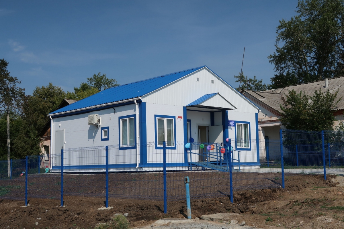 В Катайском районе открыли новый модульный фельдшерско-акушерский пункт