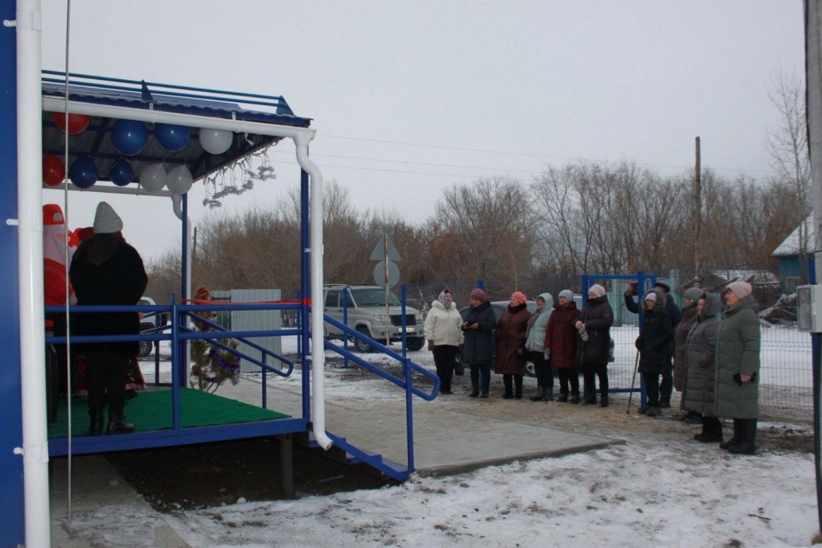 В селе Труд и Знание Звериноголовского округа открылся новый модульный ФАП