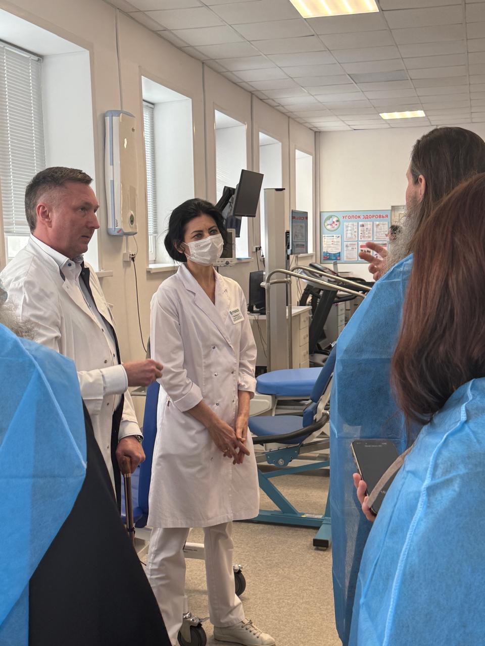 14 января в Старый Новый год состоялся рабочий визит Митрополита Курганского и Белозерского Даниила в Курганскую областную клиническую больницу.