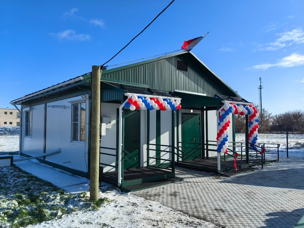 В селе Дубровном Варгашинского округа открыли новый модульный ФАП