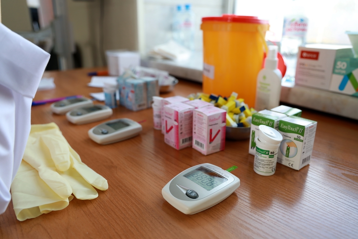 В Курганской области побывал «Поезд здоровья «Вместе против диабета»