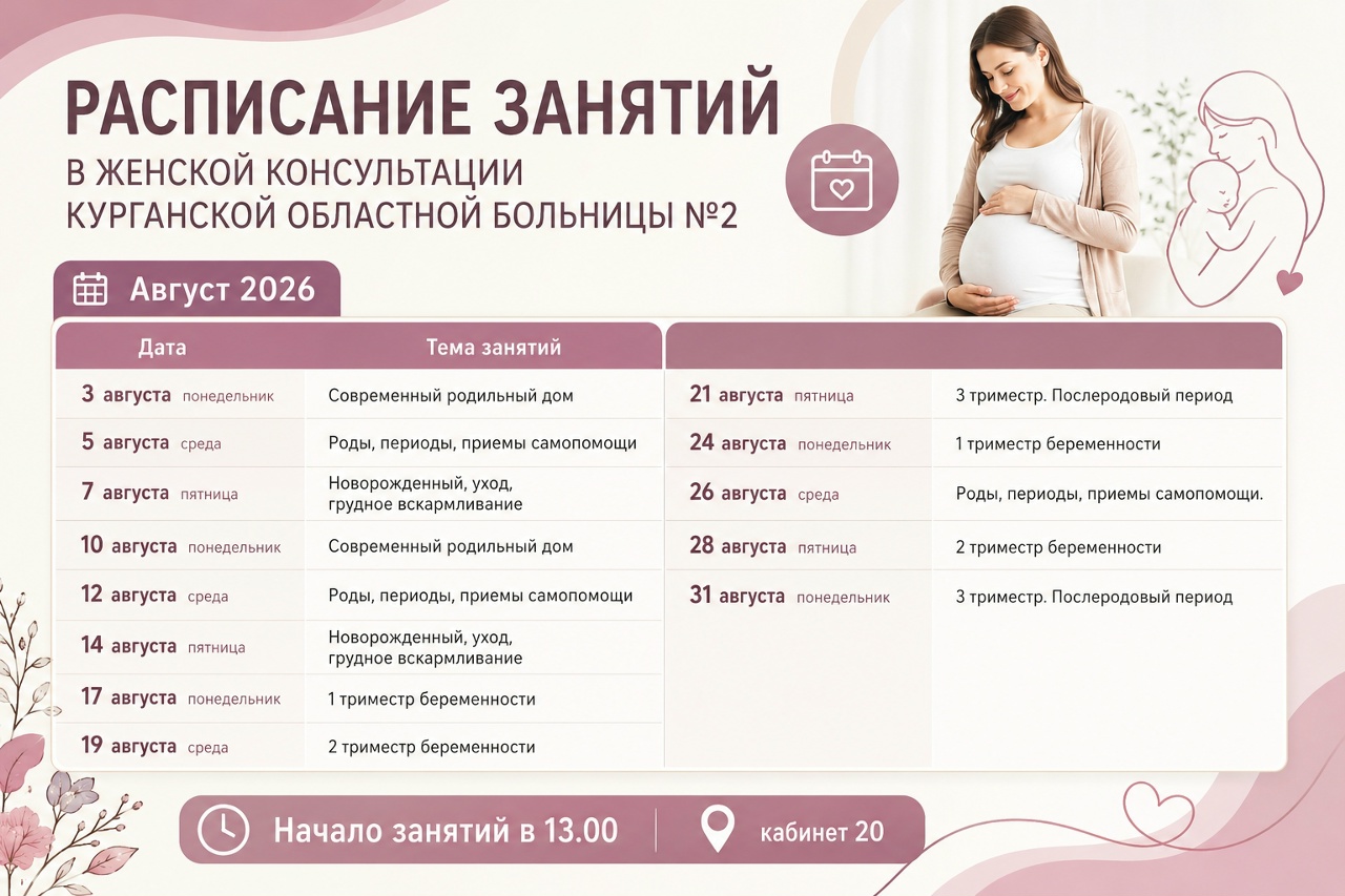 Курганская областная больница №2 приглашает на занятия в школу будущих мам Курганская областная больница №2 приглашает на занятия в школу будущих мам