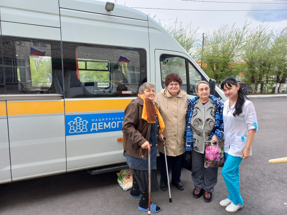 В медицинские организации Курганской области осуществляется доставка граждан для прохождения профилактического медицинского осмотра и диспансеризации