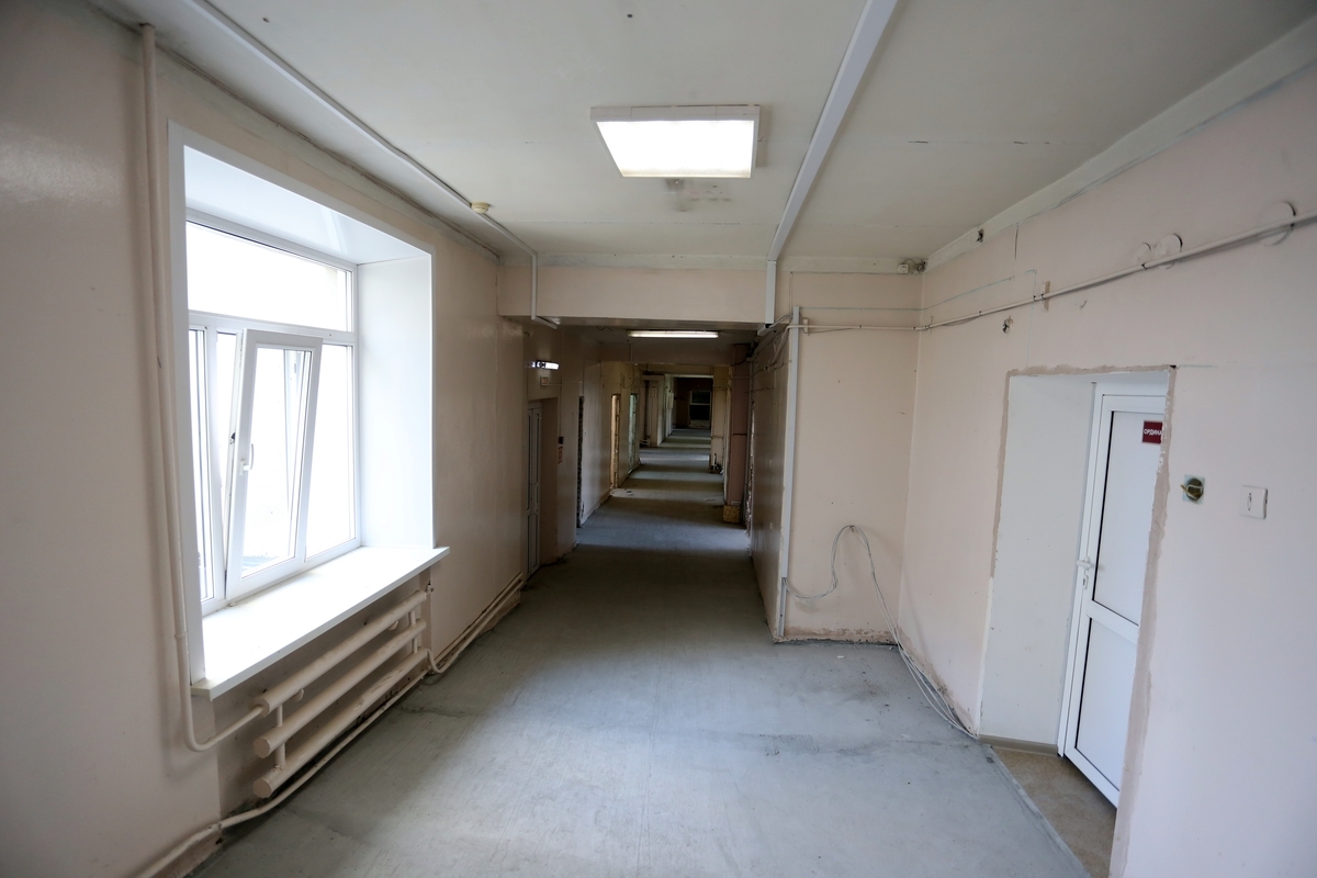 В Курганской областной клинической больнице ремонтируют отделение гастроэнтеррологии
