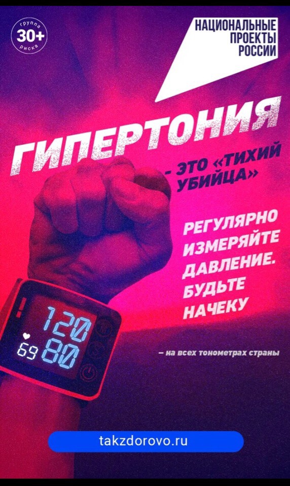 Будь начеку - измеряй давление!