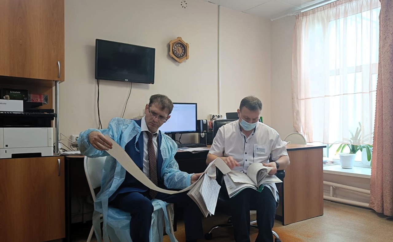 Курганскую областную клиническую больницу посетил главный внештатный специалист-кардиолог Уральского федерального округа