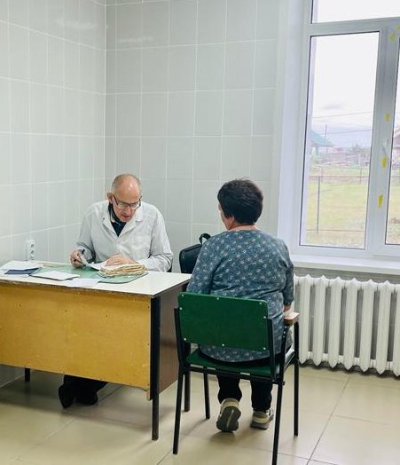 Поезд здоровья: жителей Частоозерского муниципального округа осмотрели узкие специалисты