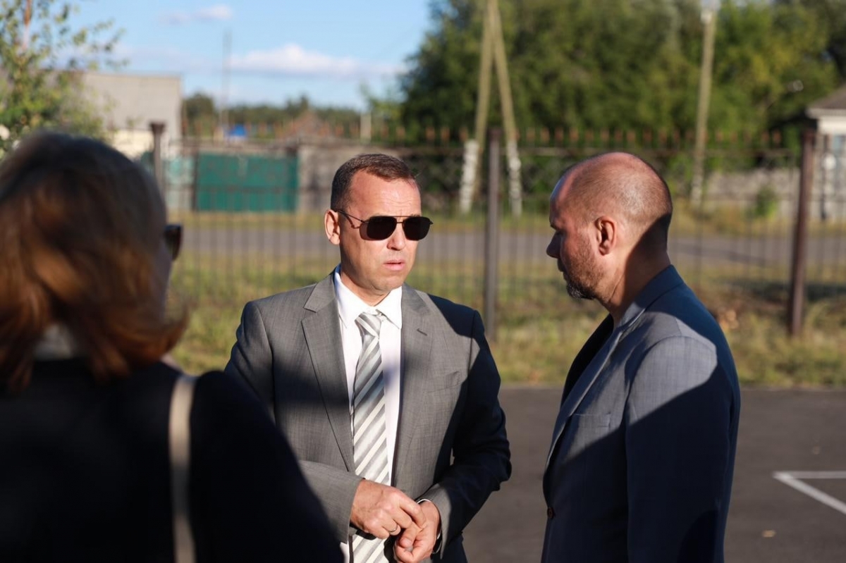 Губернатор Вадим Шумков проконтролировал ремонт социально значимых объектов Притобольного района